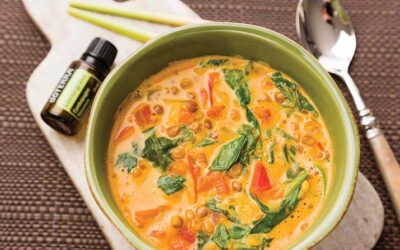 Coconut Lemongrass Red Lentil Soup